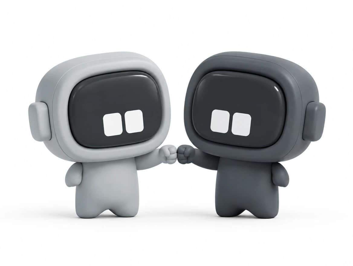 Two Cofoundy partners bumping fists
